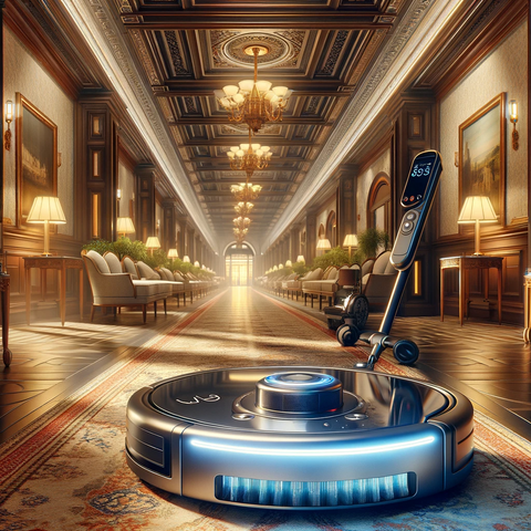 Commercial Robot Vacuums in Hotels